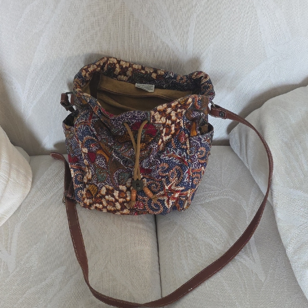 Liz Claiborne Multicolor Patterned Shoulder Bag
